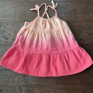 2T pink ombré dress